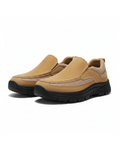 Suede Slip-On Shoes with Cushioned Insole