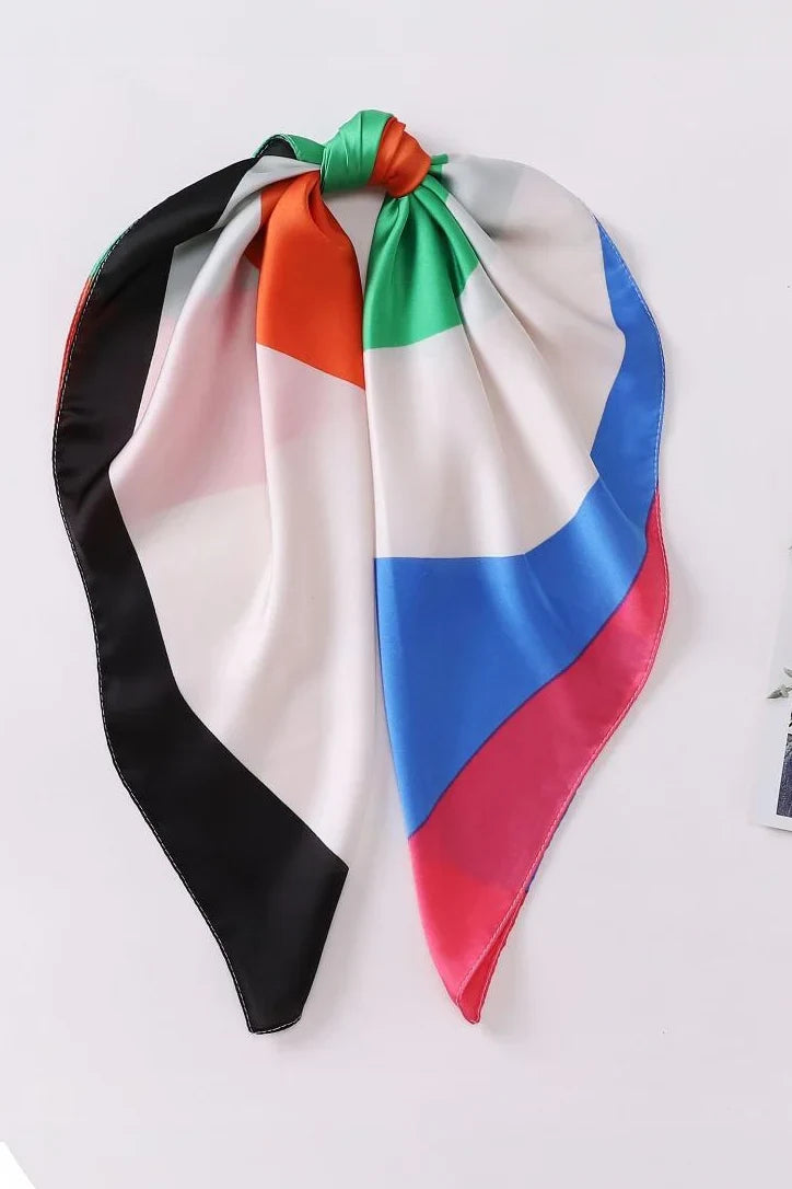 Modern Sandra Abstract Print Headscarf