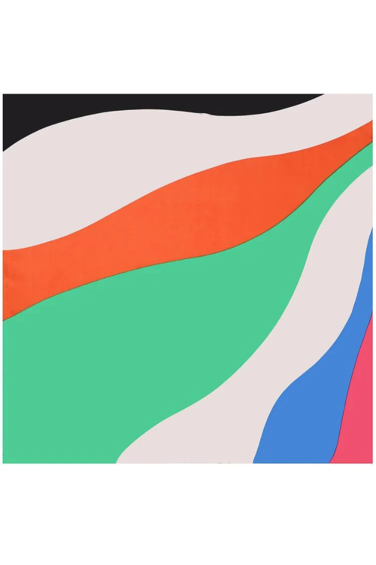 Modern Sandra Abstract Print Headscarf