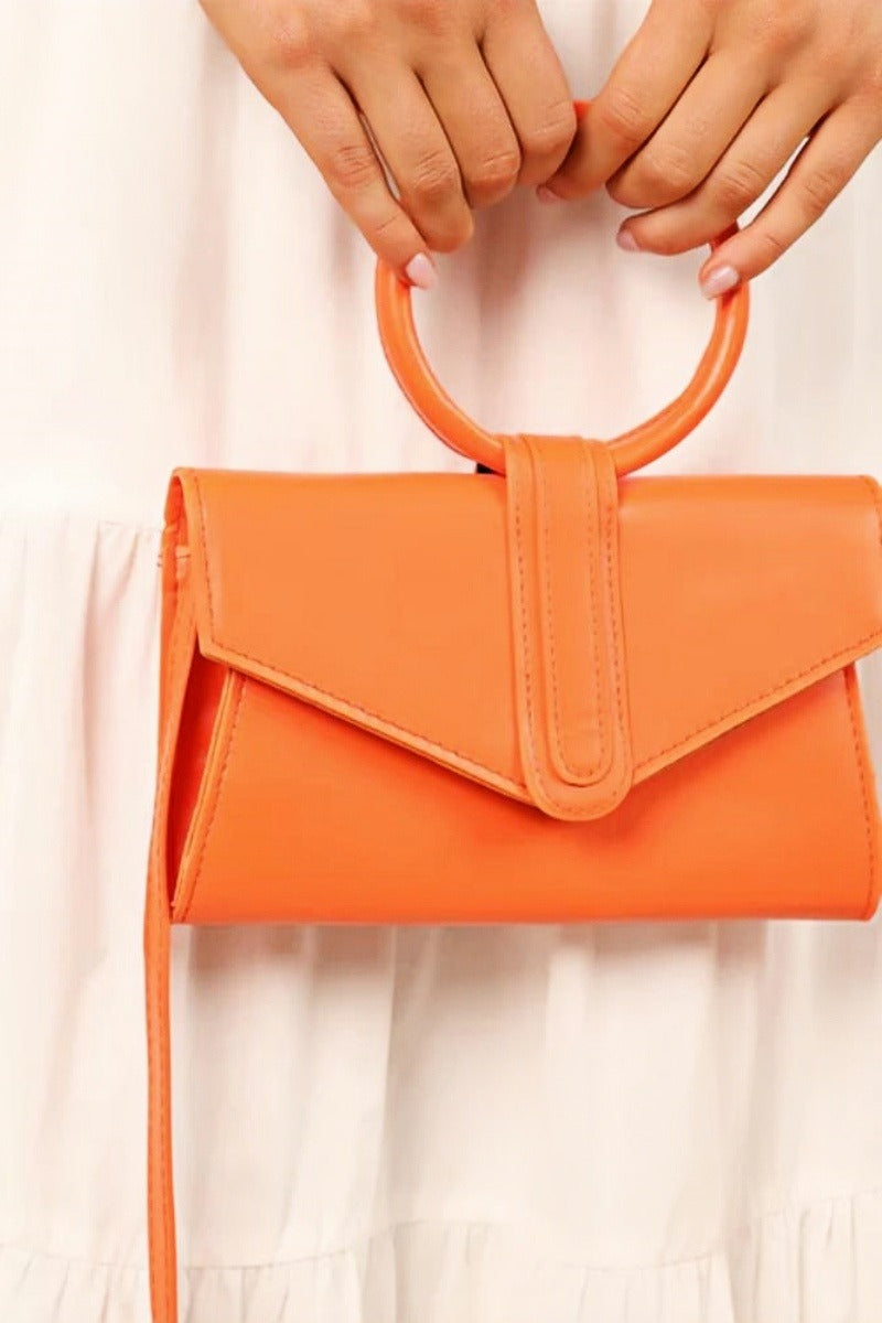 Modern Spring Leather Multi-way Envelop Bag