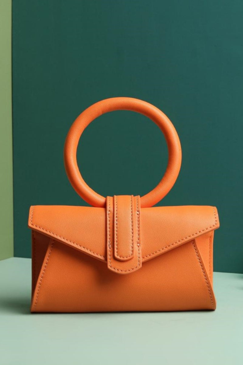 Modern Spring Leather Multi-way Envelop Bag