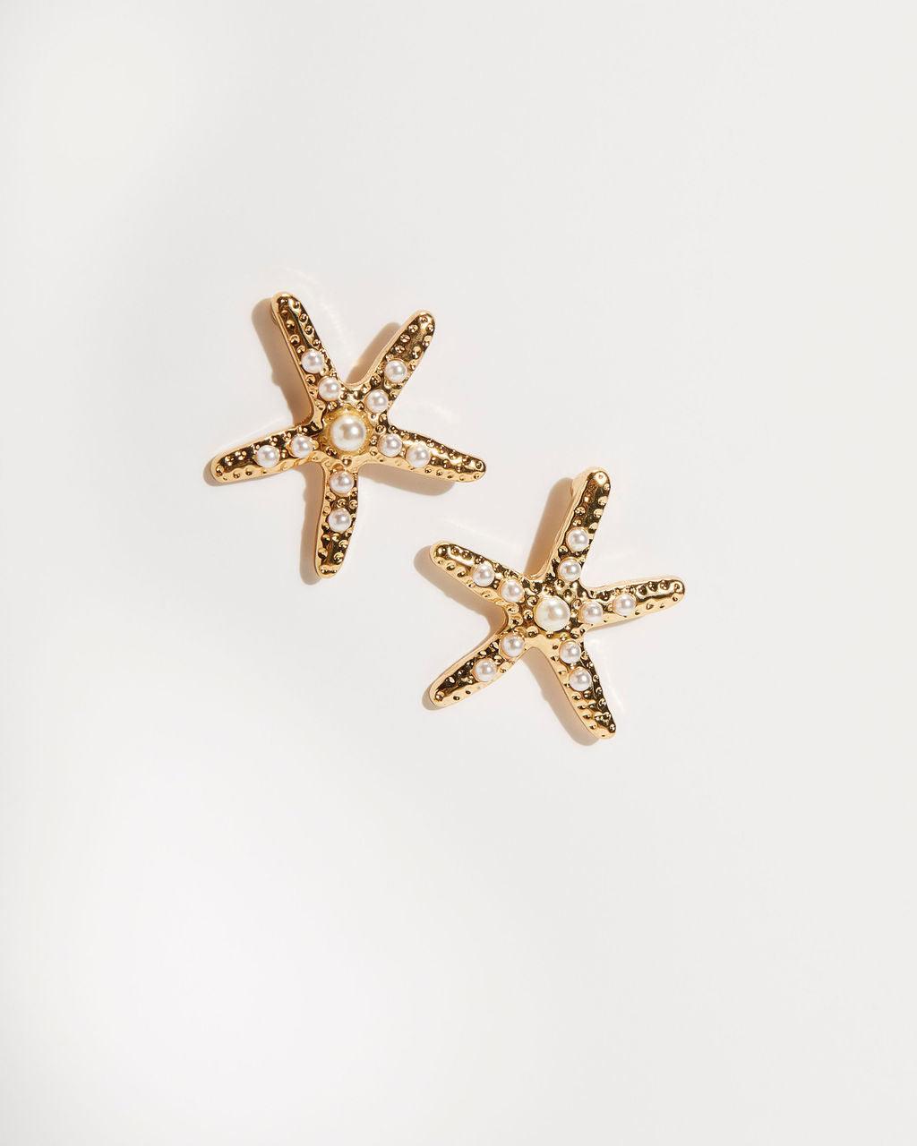 Statement Starfish In The Sea Earrings