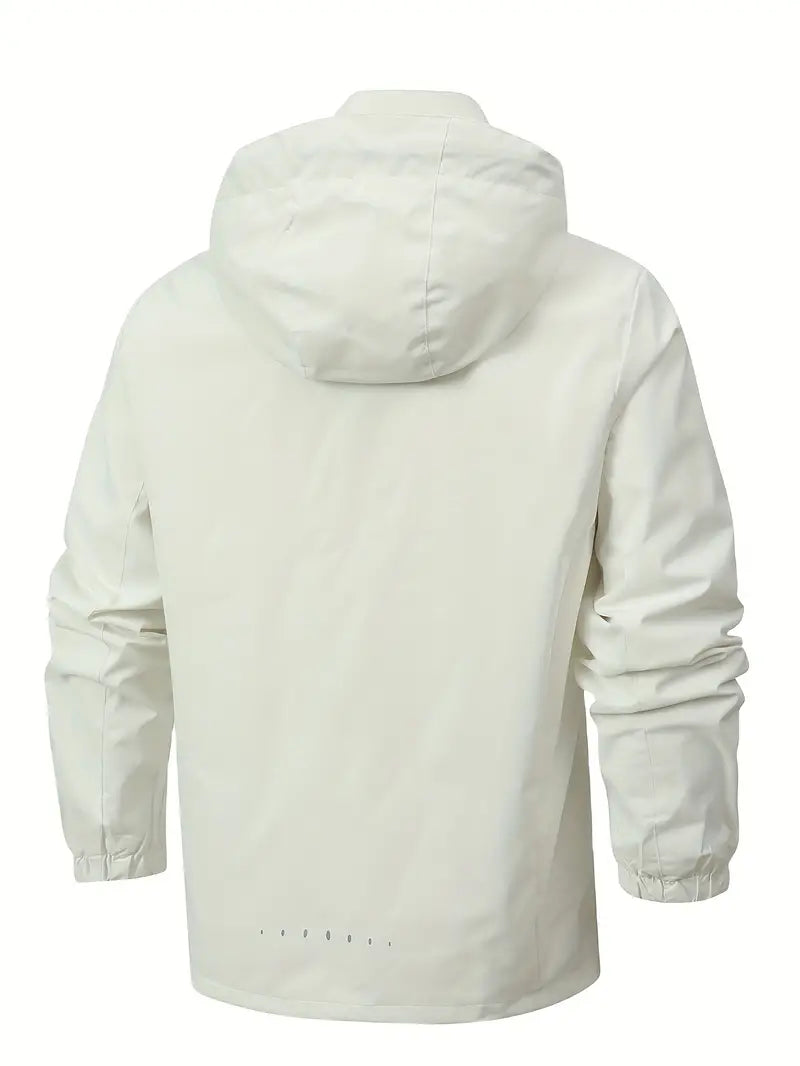 Water-Resistant Polyester Windbreaker