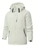 Water-Resistant Polyester Windbreaker