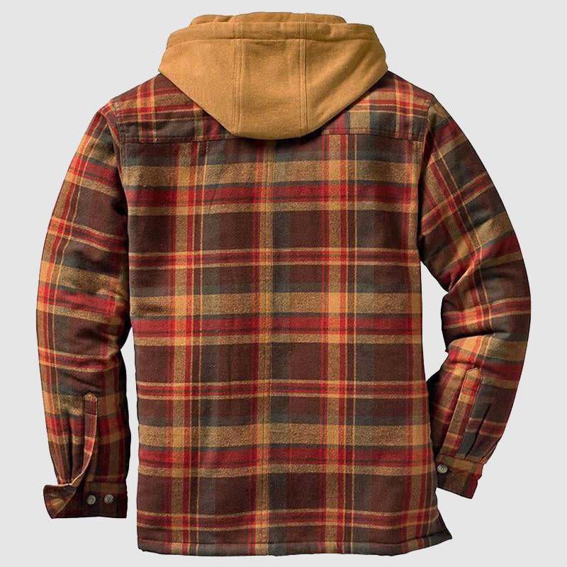 Warm Jacket with Button Front