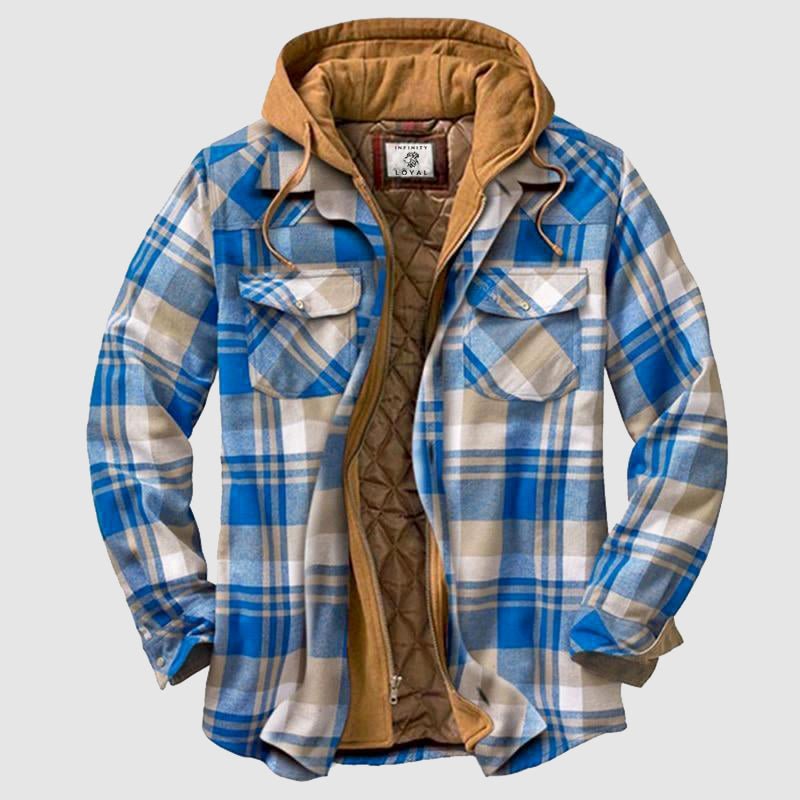 Warm Jacket with Button Front