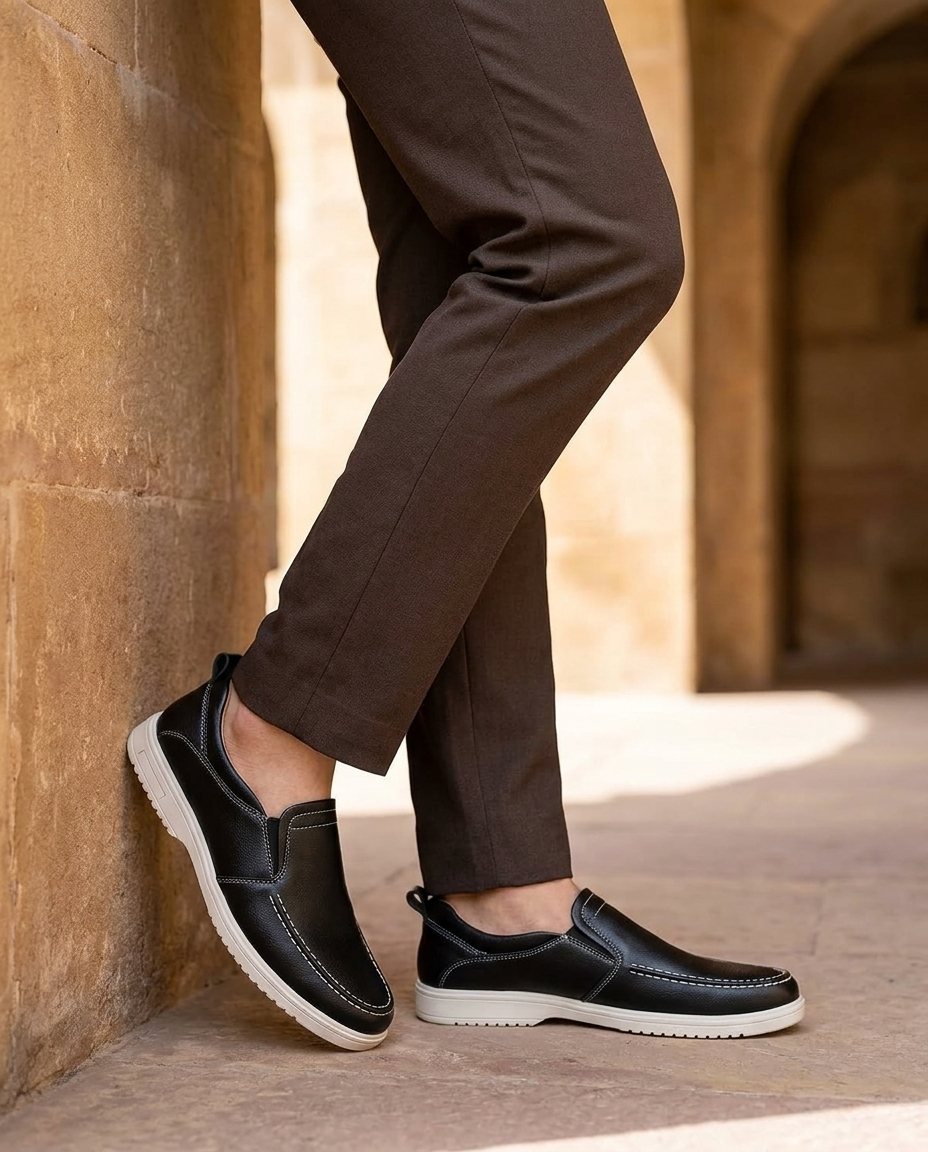 Leather Loafers with All-Day Comfort