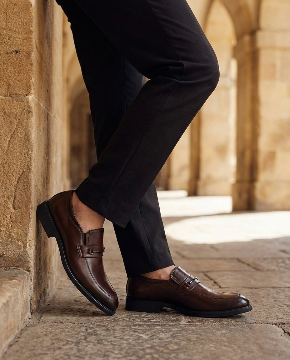 Full-Grain Leather Chukka Boots with All-Day Comfort