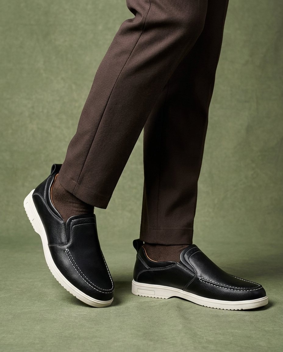Leather Loafers with All-Day Comfort