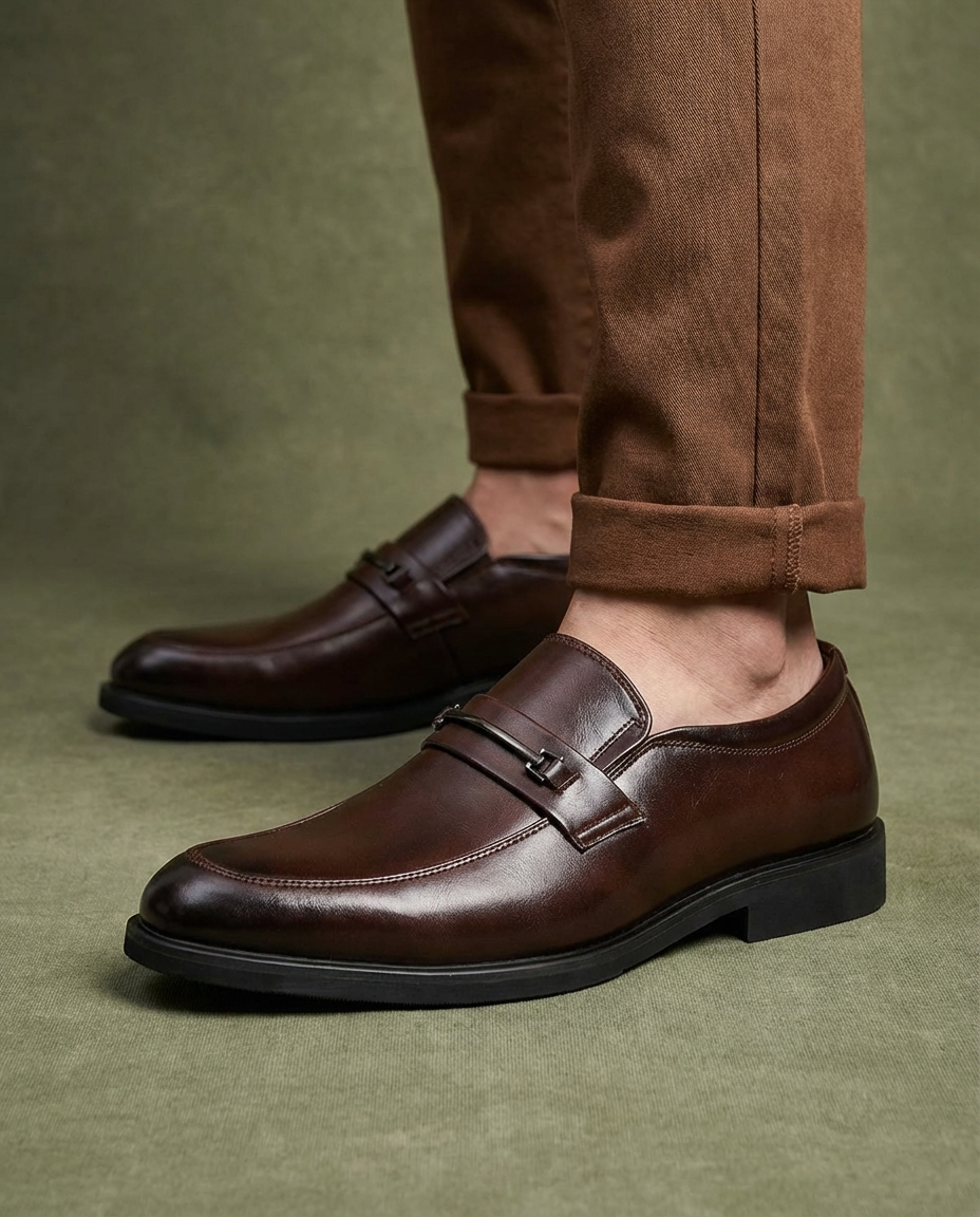 Full-Grain Leather Chukka Boots with All-Day Comfort