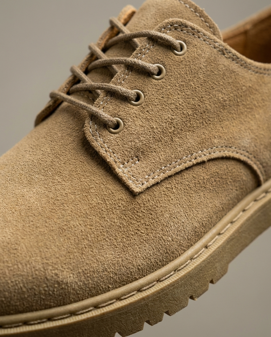 Suede Chukka Boots with Lace-Up Closure