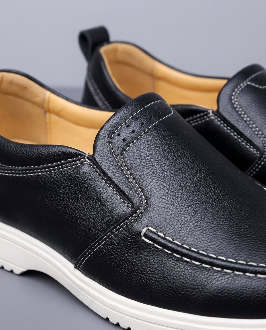 Leather Loafers with All-Day Comfort