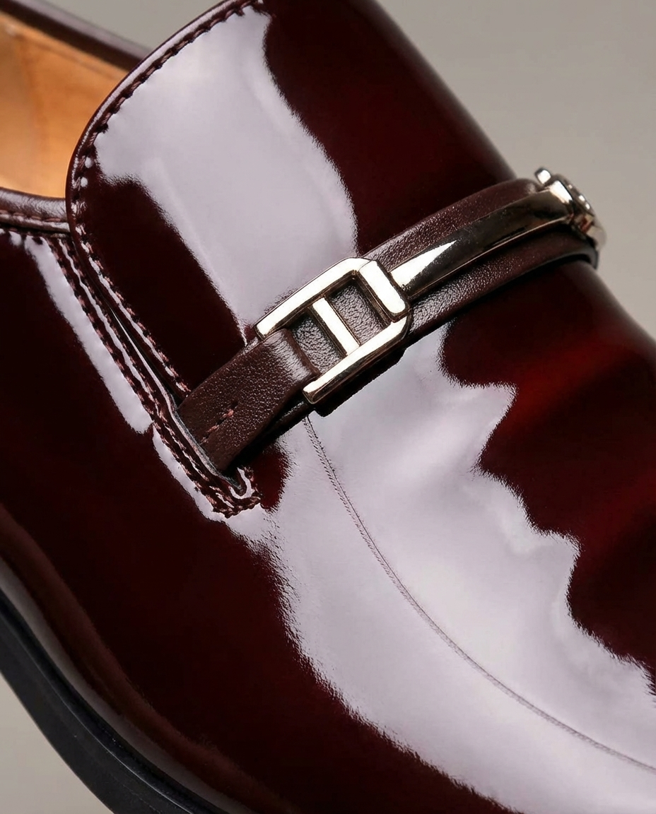 Smart-Casual Polished Leather Loafers