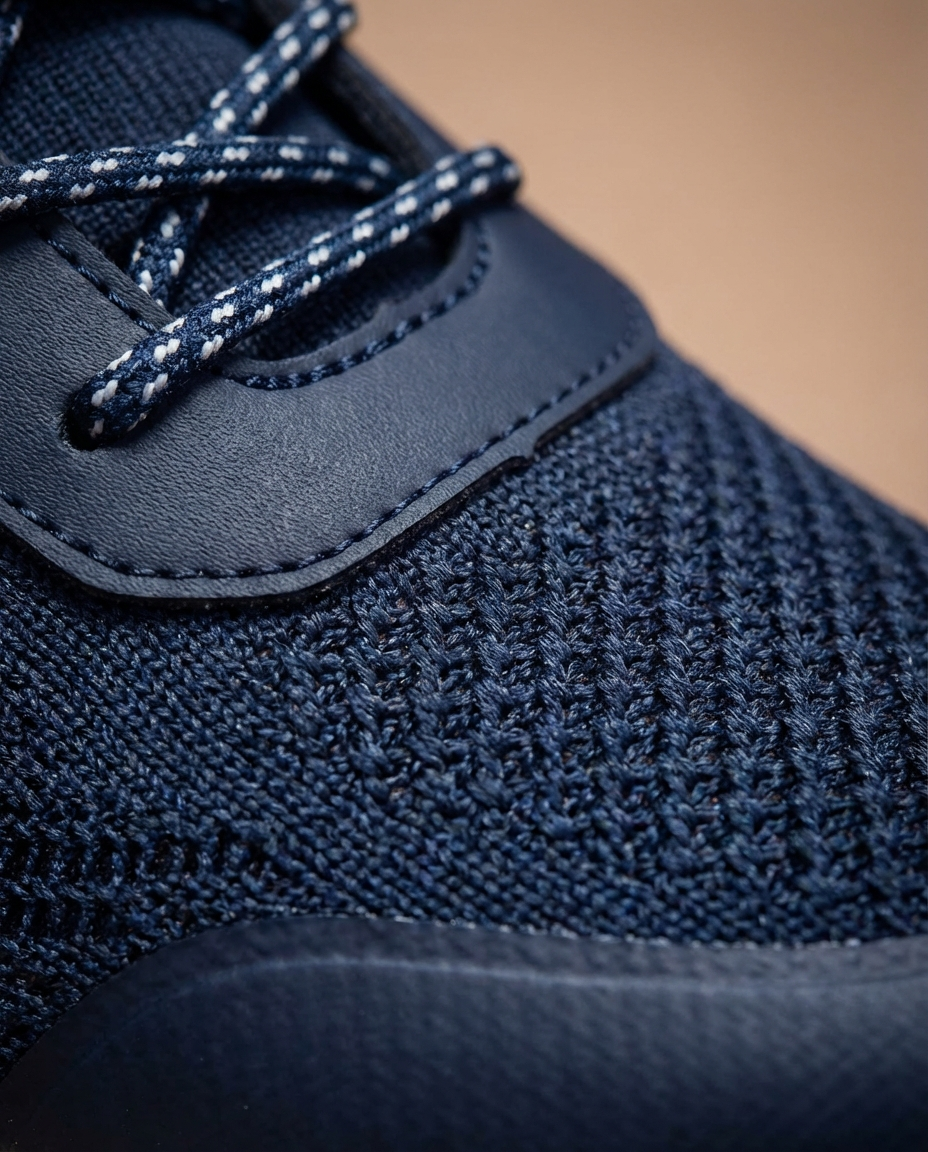 Air Mesh Sneakers with Cushioned Sole