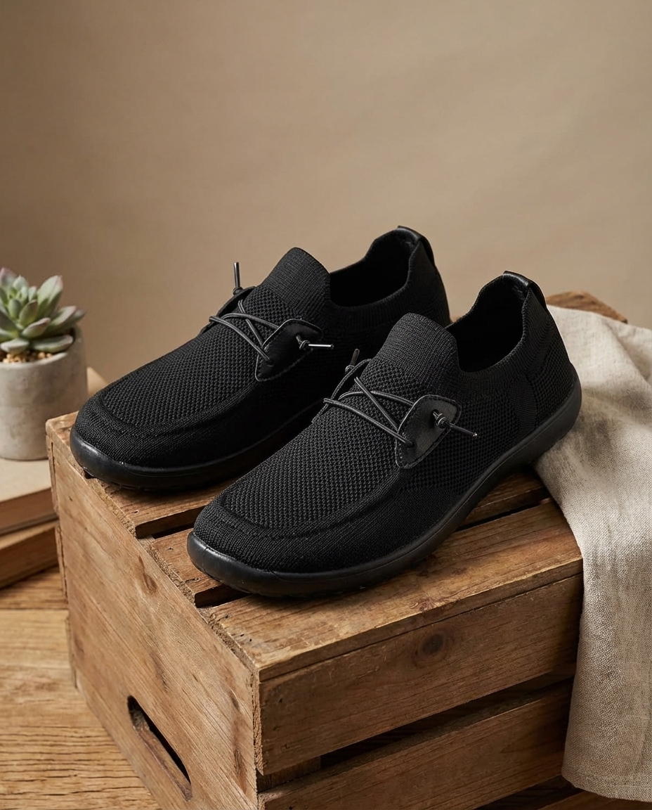 Leather Shoes with All-Day Comfort