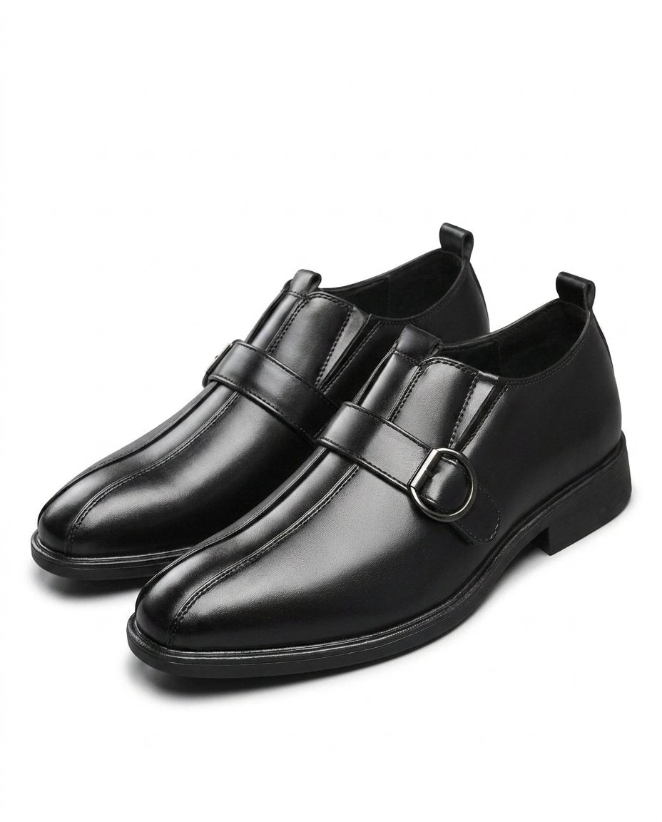 Full-Grain Leather Derby Shoes with All-Day Comfort