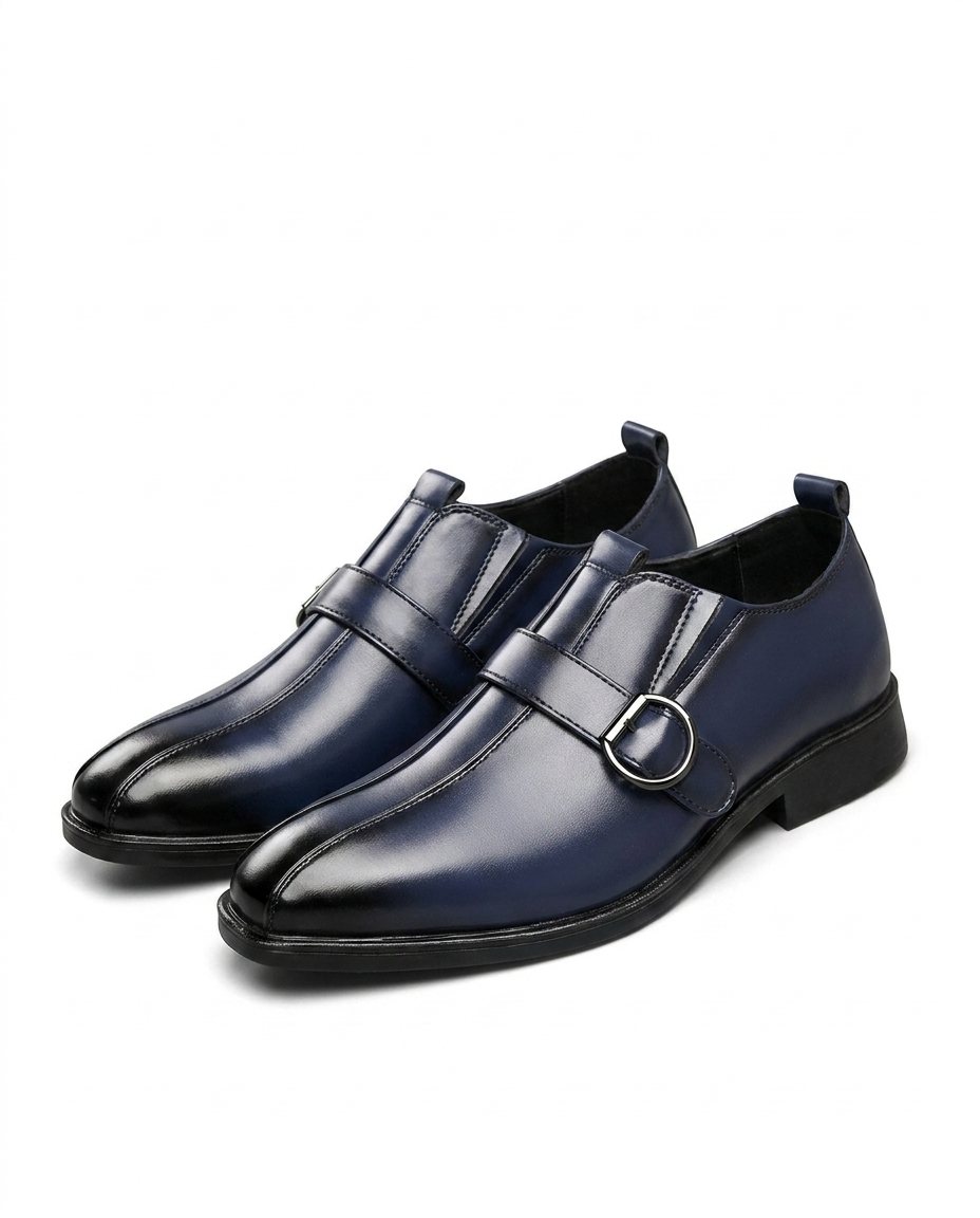 Full-Grain Leather Derby Shoes with All-Day Comfort