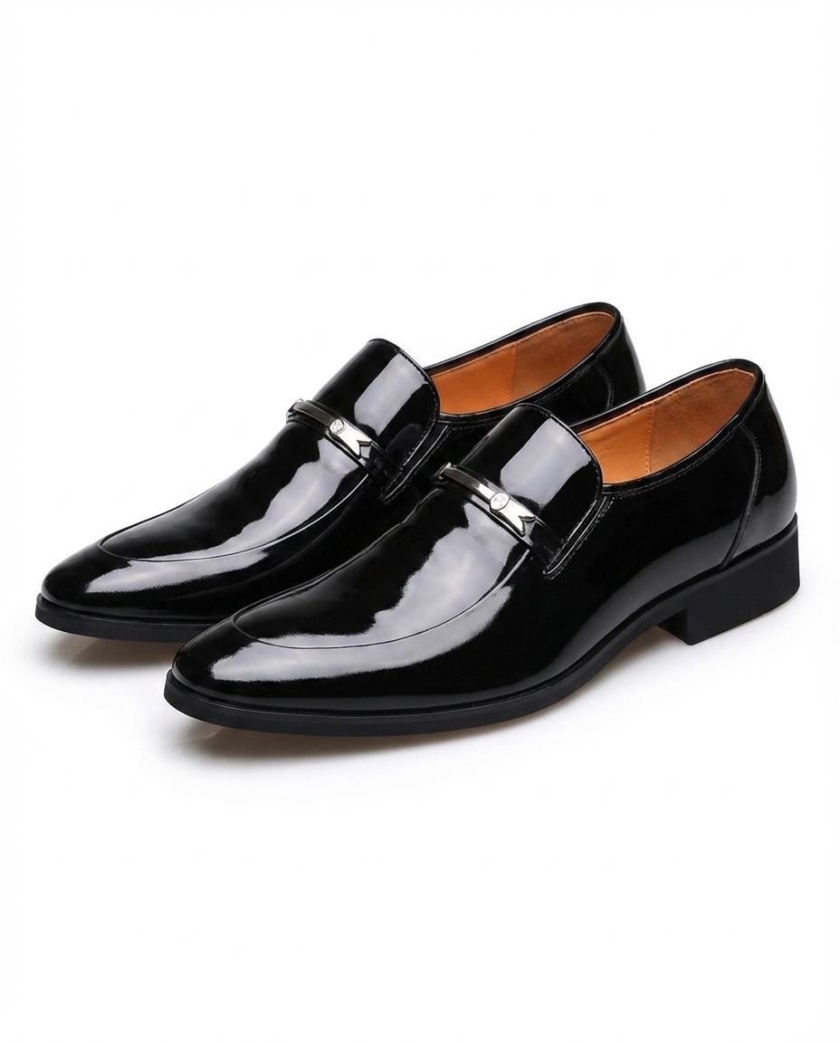 Smart-Casual Polished Leather Loafers