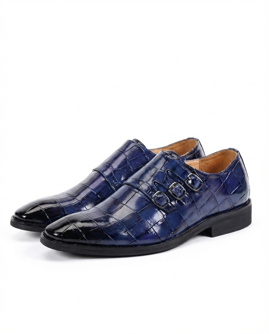 Refined Full-Grain Leather Oxford Shoes with Patina Finish