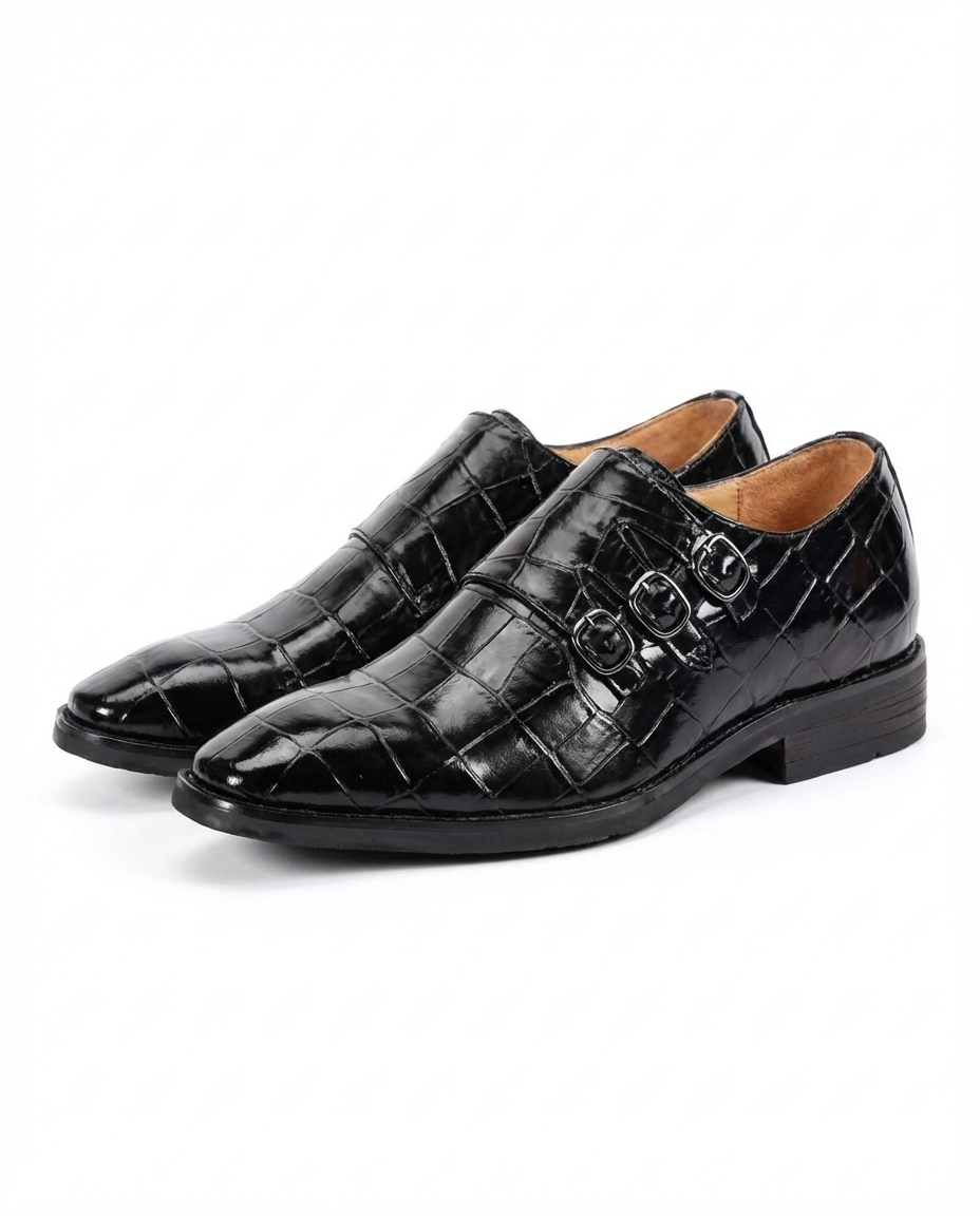 Refined Full-Grain Leather Oxford Shoes with Patina Finish