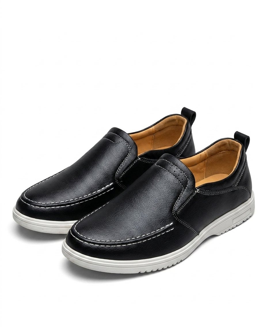 Leather Loafers with All-Day Comfort