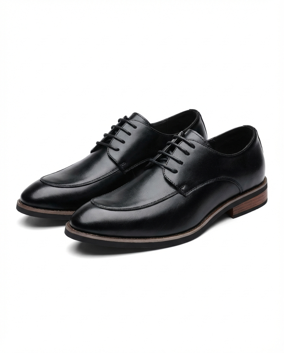 Full-Grain Leather Oxford Shoes with Supple Upper