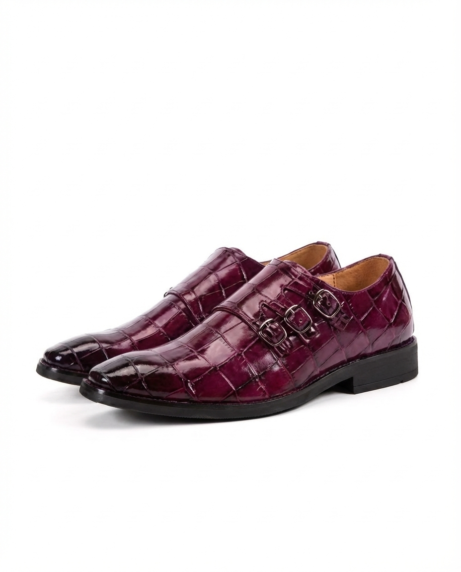 Refined Full-Grain Leather Oxford Shoes with Patina Finish