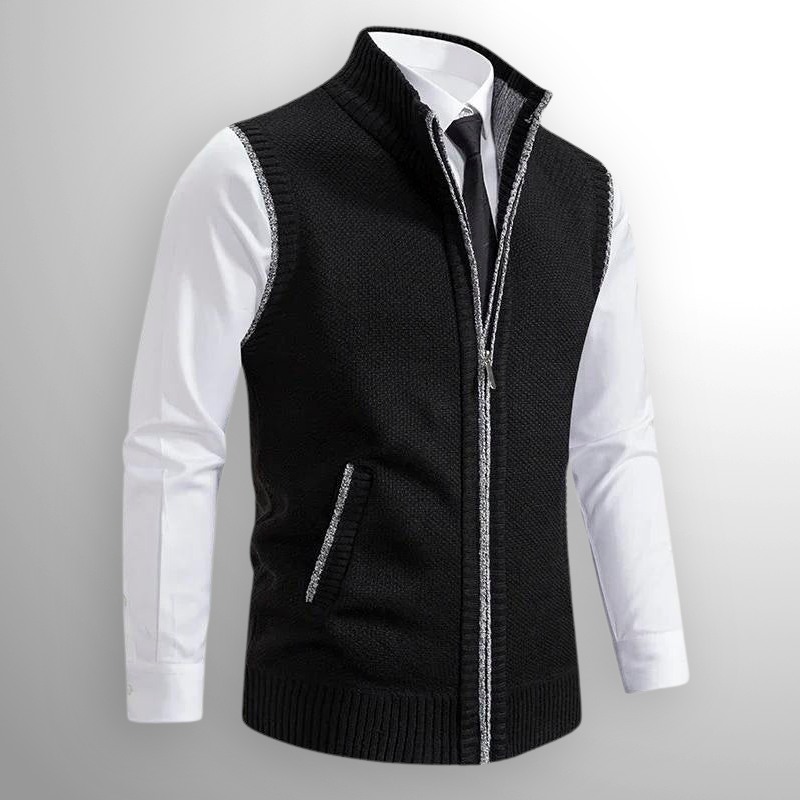 Warm Denim Vest