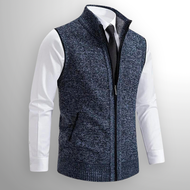 Warm Denim Vest