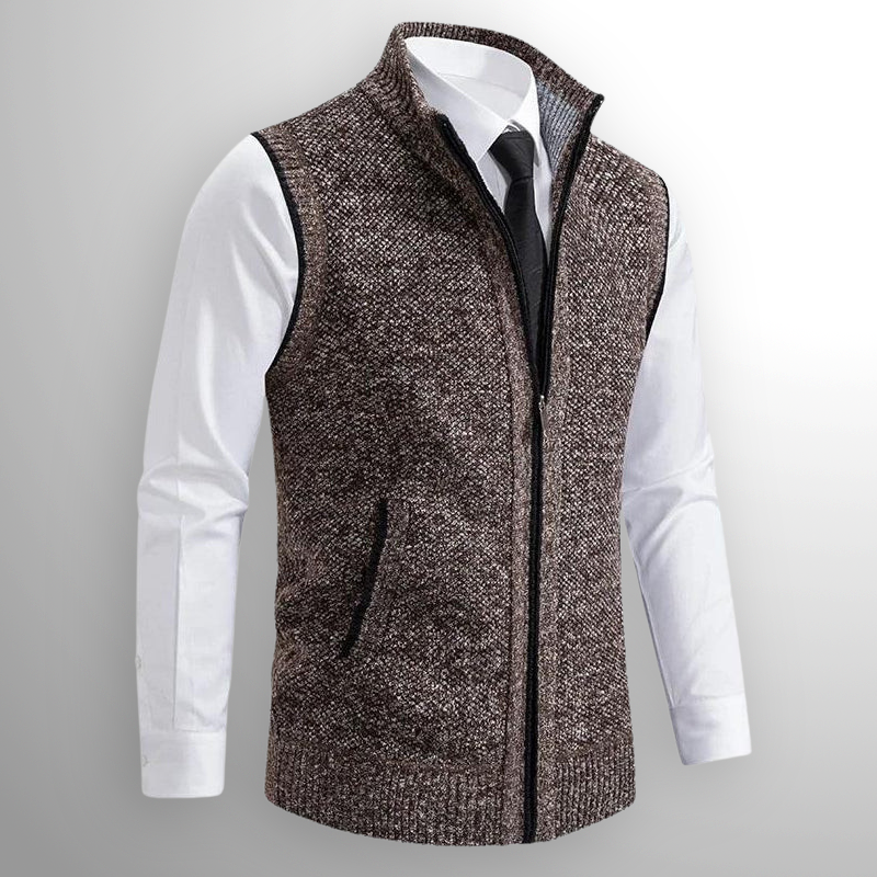 Warm Denim Vest