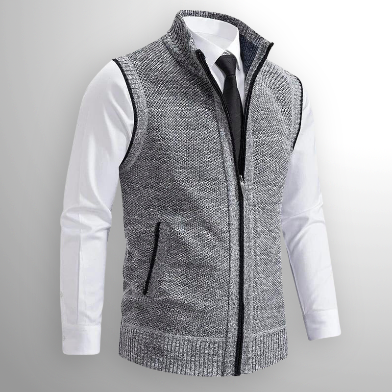 Warm Denim Vest