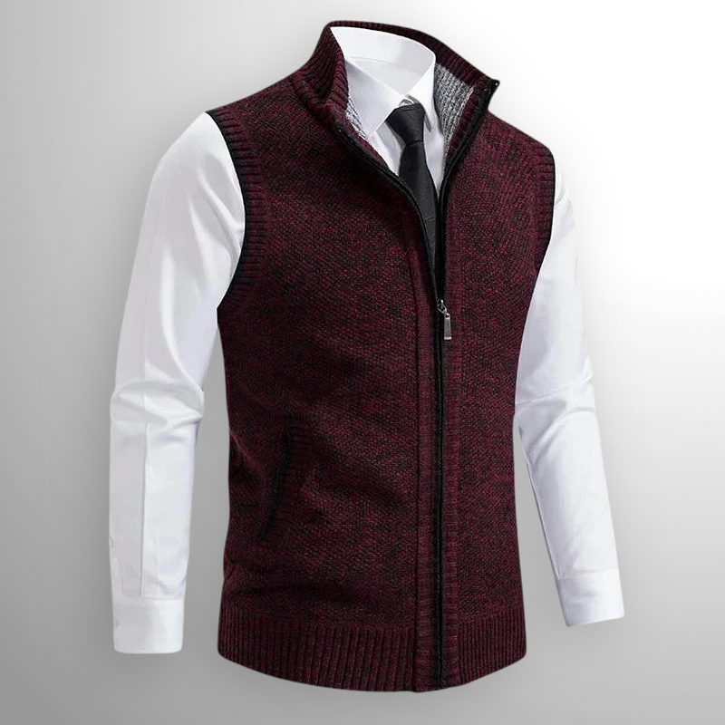 Warm Denim Vest