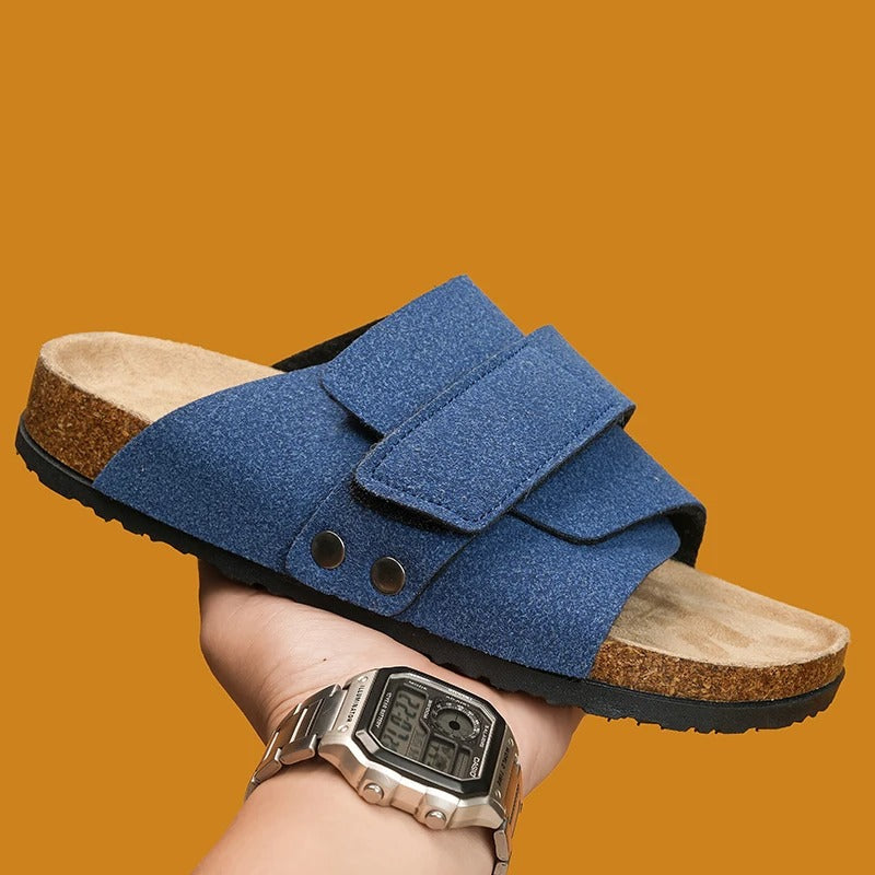 Casual Leather Slides