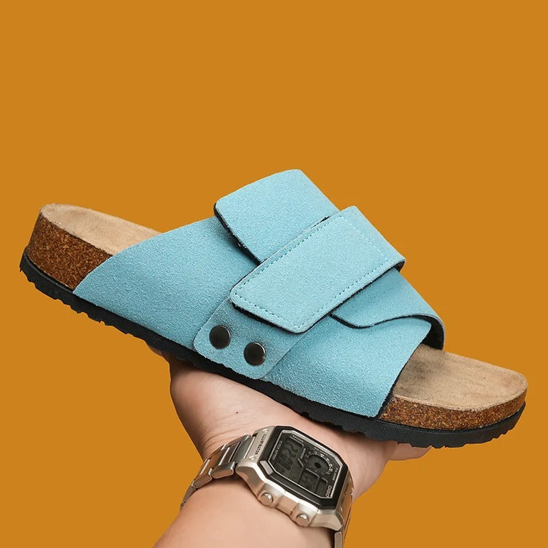 Casual Leather Slides