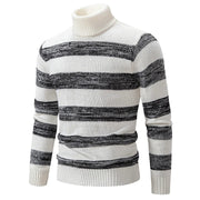 White-Gray Striped