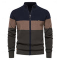 Breathable Knit Cardigan with Zip Front