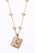 Statement You're My Soulmate Openable Constellation Book Necklace