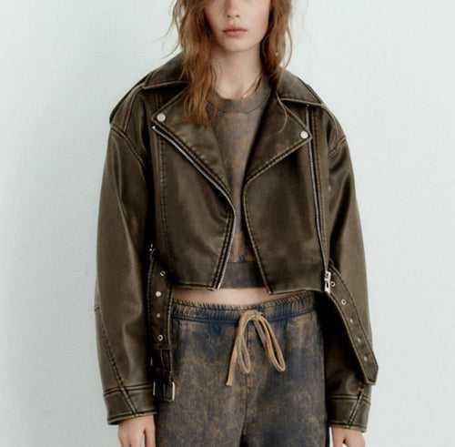 Classic Black Leather Jacket